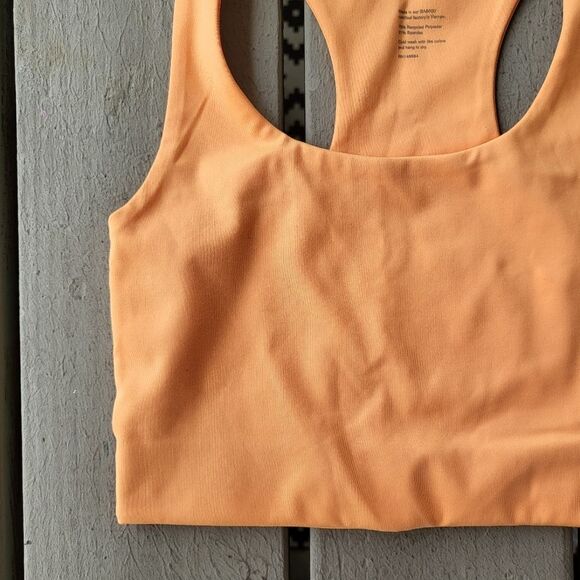 Girlfriend Collective Horizon Paloma Workout Sports Bra Racerback Scoop Neck XS - Picture 4 of 7
